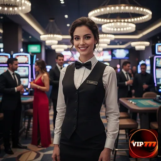 Ilustração de Explore as vantagens exclusivas do cassino vip777