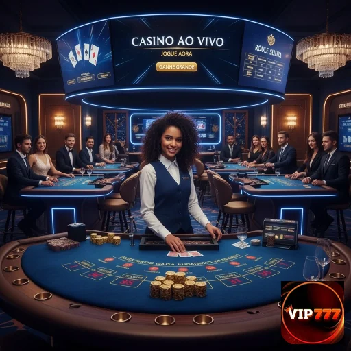 Ilustração de Atrações do Live Gaming no VIP777