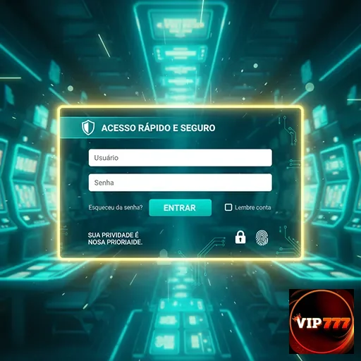 Ilustração de Acesse a Plataforma VIP777 para Jogos Com Segurança Total